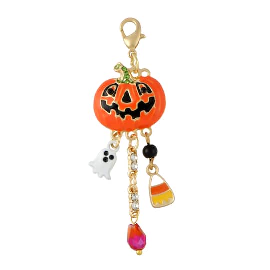 Gold Pumpkin Charm by Bead Landing™